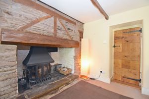 Fireplace in living room- click for photo gallery
